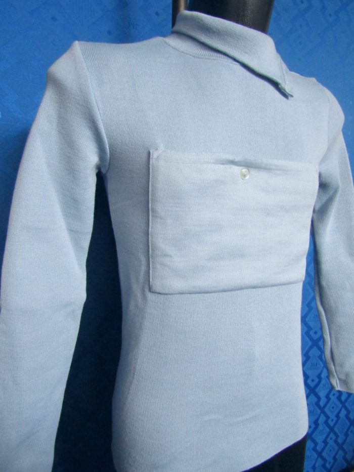 MAGLIA M/L LANA ANNI 20'/30' CELESTE - immagine 2