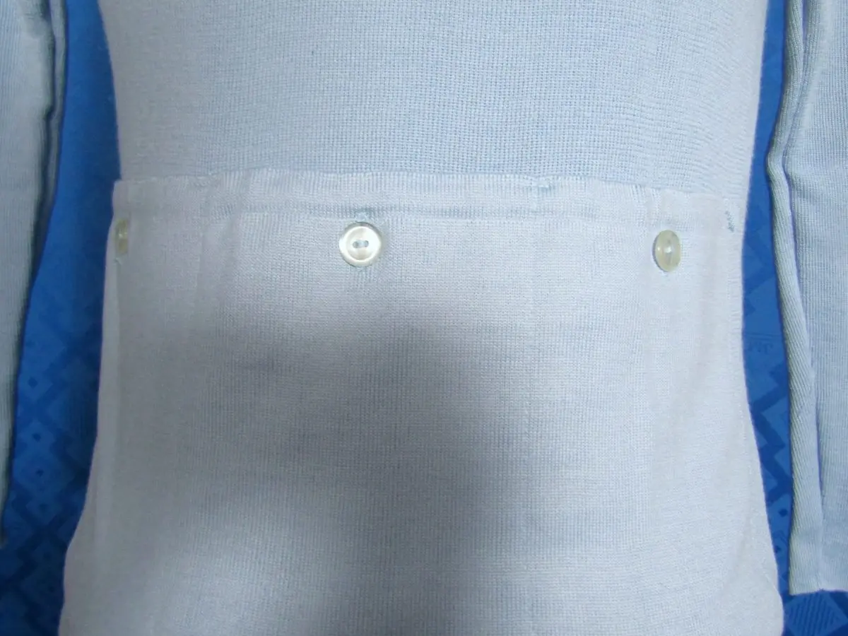 MAGLIA M/L LANA ANNI 20'/30' CELESTE - immagine 9
