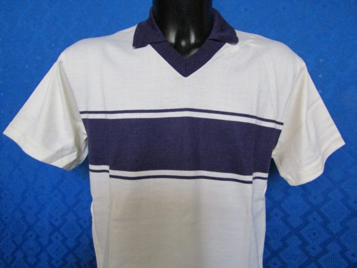 Maglia calcio lana vintage manica corta modello FIORENTINA anni 80 bianca - immagine 2