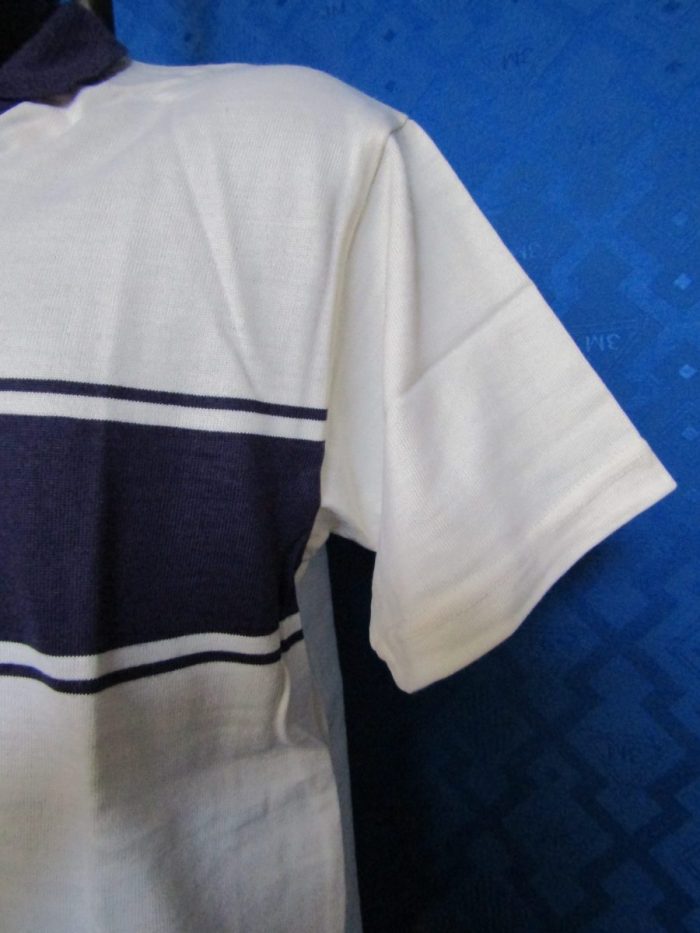 Maglia calcio lana vintage manica corta modello FIORENTINA anni 80 bianca - immagine 5