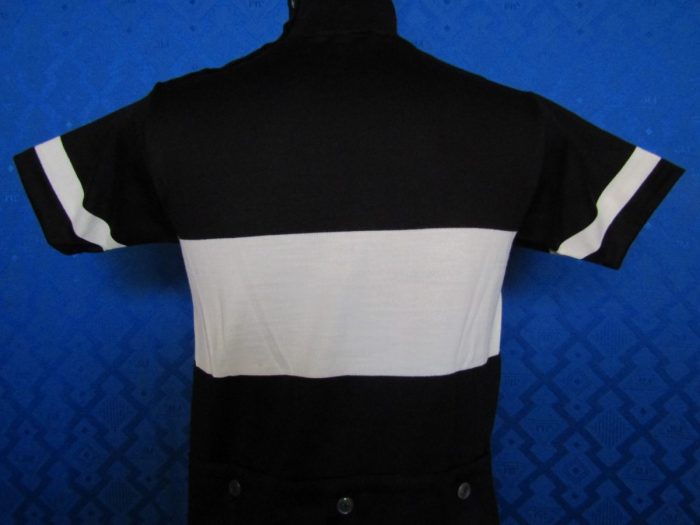 MAGLIA LANA ANNI 20'/30' NERA FASCIA BIANCA - immagine 4