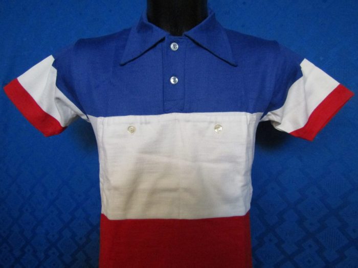 MAGLIA LANA ANNI '40/50 TRICOLORE FRANCESE - immagine 2
