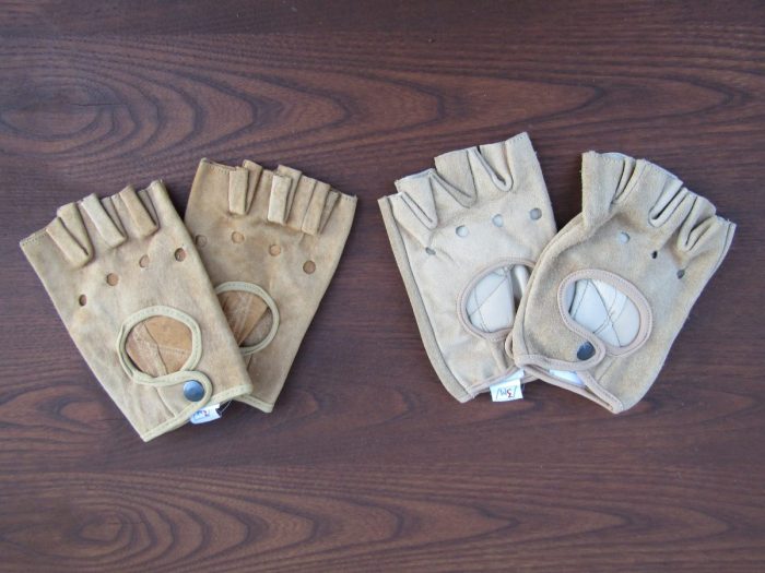 GUANTINO PELLE MORBIDA BEIGE - immagine 8