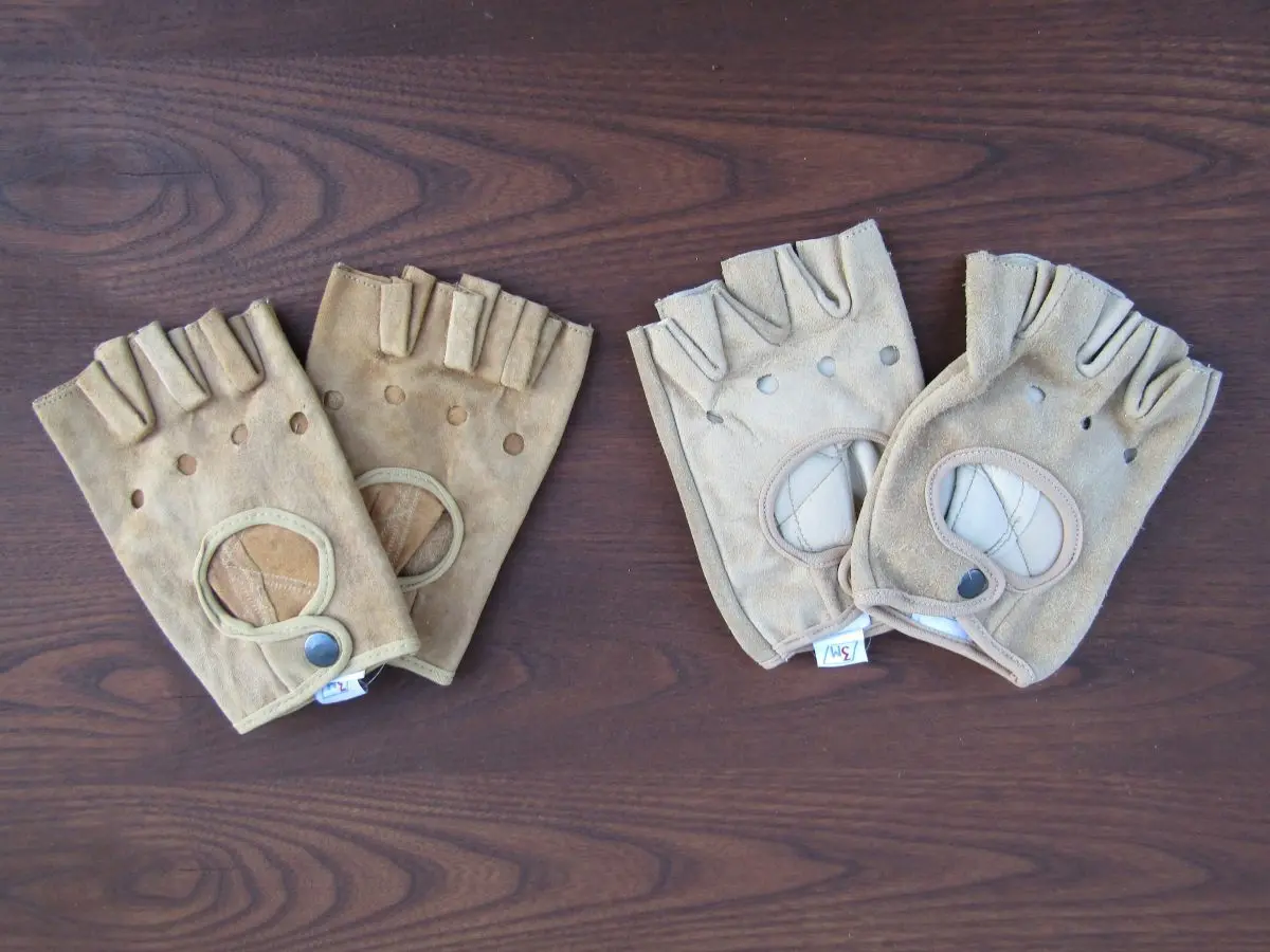 GUANTINO PELLE MORBIDA BEIGE - immagine 8