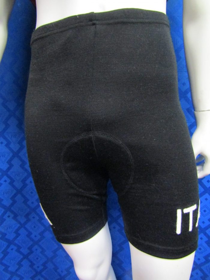PANTALONCINO LANA RICAMO ITALIA - immagine 2