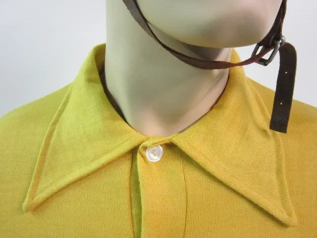 MAGLIA LANA ANNI 40'/50' GIALLO ANTICO - immagine 2