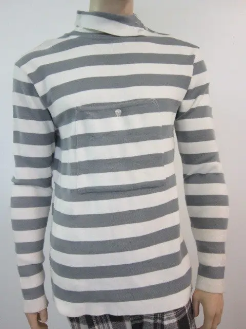 Maglia Ciclismo Vintage in Lana a Coste Manica Lunga anni 20/30