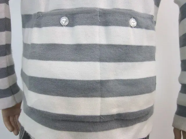Maglia Ciclismo Vintage in Lana a Coste Manica Lunga anni 20/30 - immagine 5