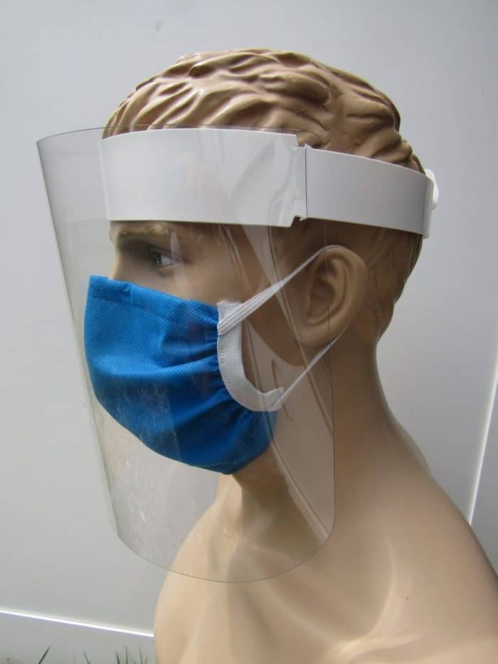 Visiera in PET alimentare singola - immagine 2