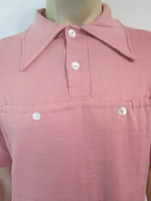MAGLIA LANA ANNI '40/50 ROSA - immagine 2