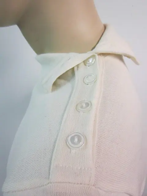 MAGLIA LANA ANNI 20'/30' BIANCA FASCIA TRICOLORE ITALIANO ANTICO - immagine 7