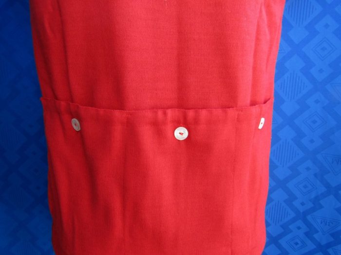 MAGLIA LANA ANNI '40/50 ROSSA - immagine 5