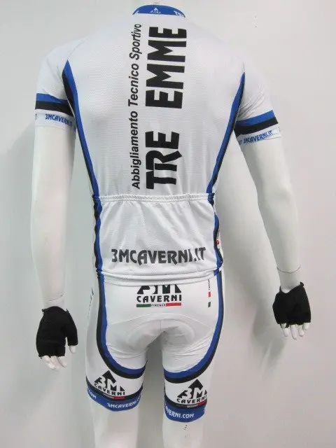 Maglia manica corta estiva tre emme bianca silveraid - immagine 2