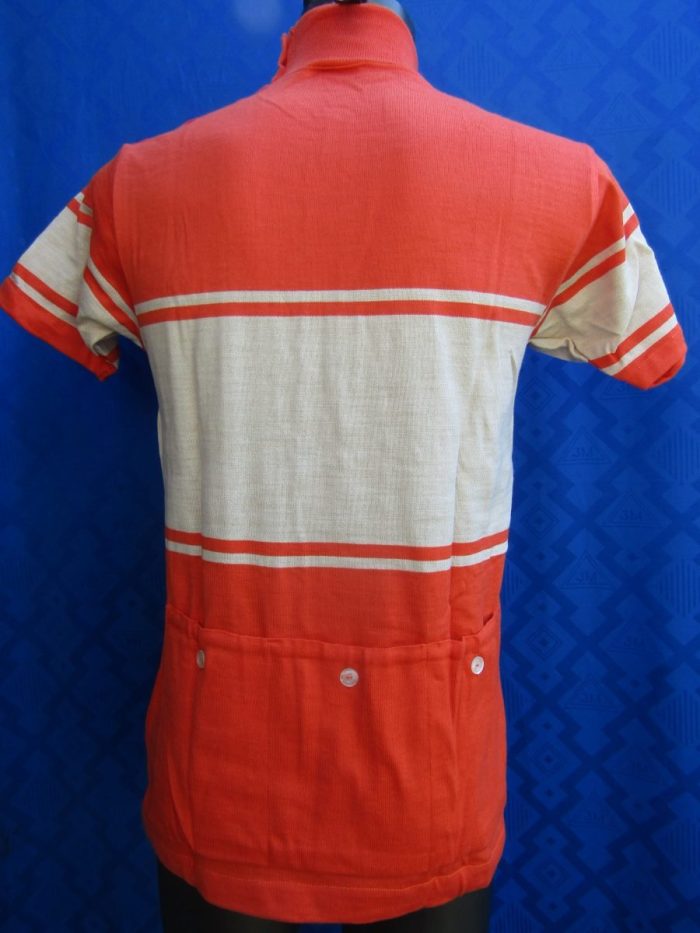 MAGLIA LANA ANNI 20'/30' ARANCIO FASCIA CREMA - immagine 5