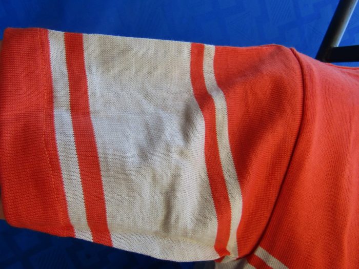 MAGLIA LANA ANNI 20'/30' ARANCIO FASCIA CREMA - immagine 4