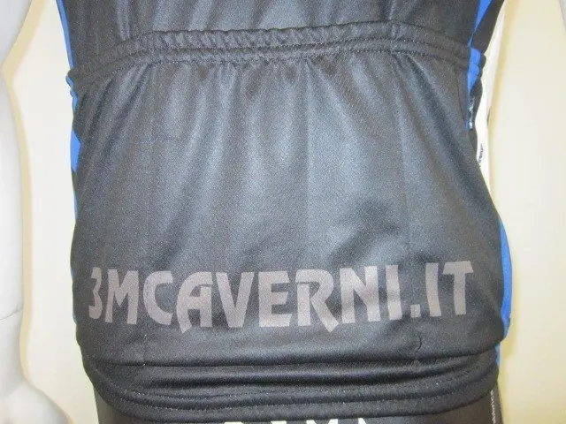 Maglia manica corta estiva tre emme nera - immagine 3
