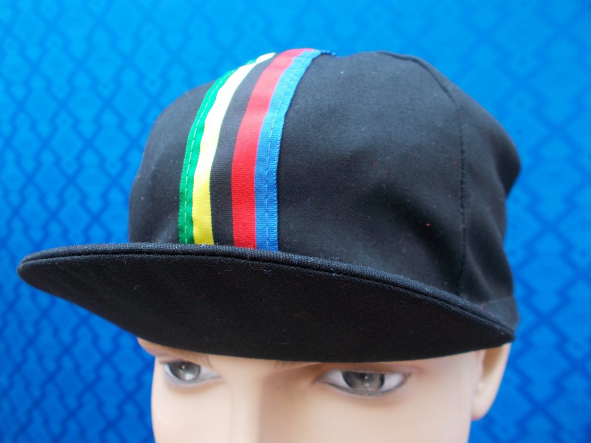 Cappellino Ciclismo Vintage Estivo Nero - 3M Caverni Abbigliamento tecnico  sportivo