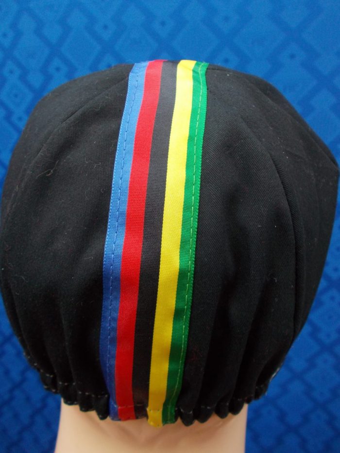 Cappellino Ciclismo vintage Estivo IRIDATO nero - immagine 7