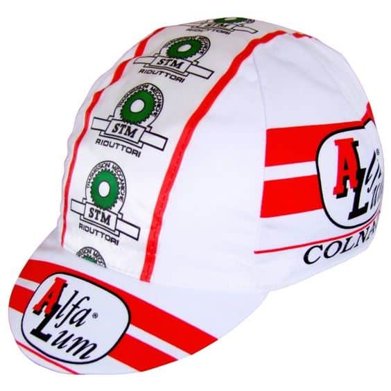 Cappellino Ciclismo Vintage Estivo ALFA LUM - 3M Caverni Abbigliamento  tecnico sportivo