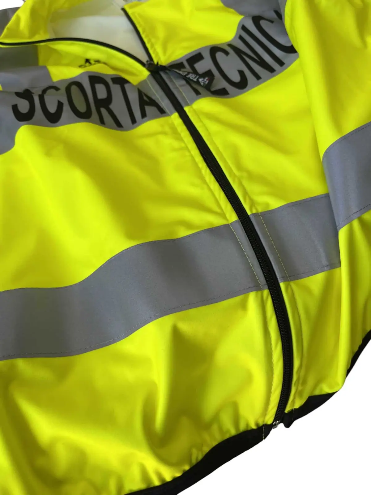 Gilet Alta Visibilità Scorta Tecnica Regolamentare - immagine 7