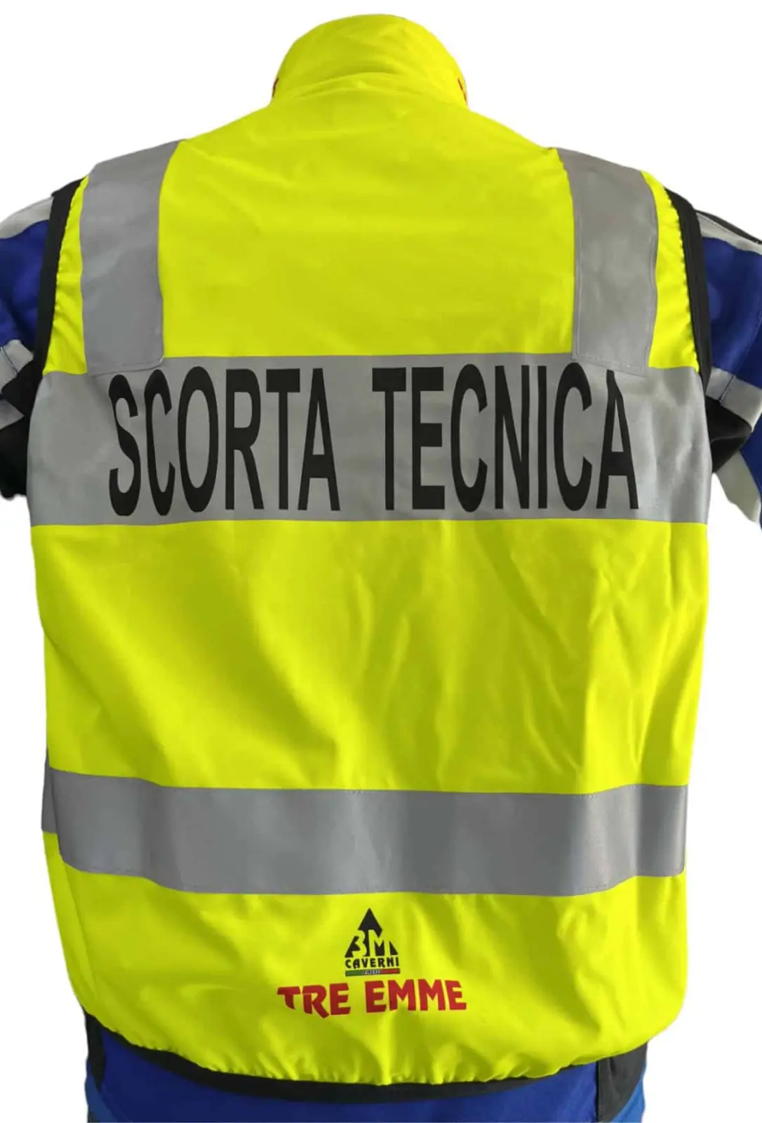 Gilet Alta Visibilità Scorta Tecnica Regolamentare - immagine 3