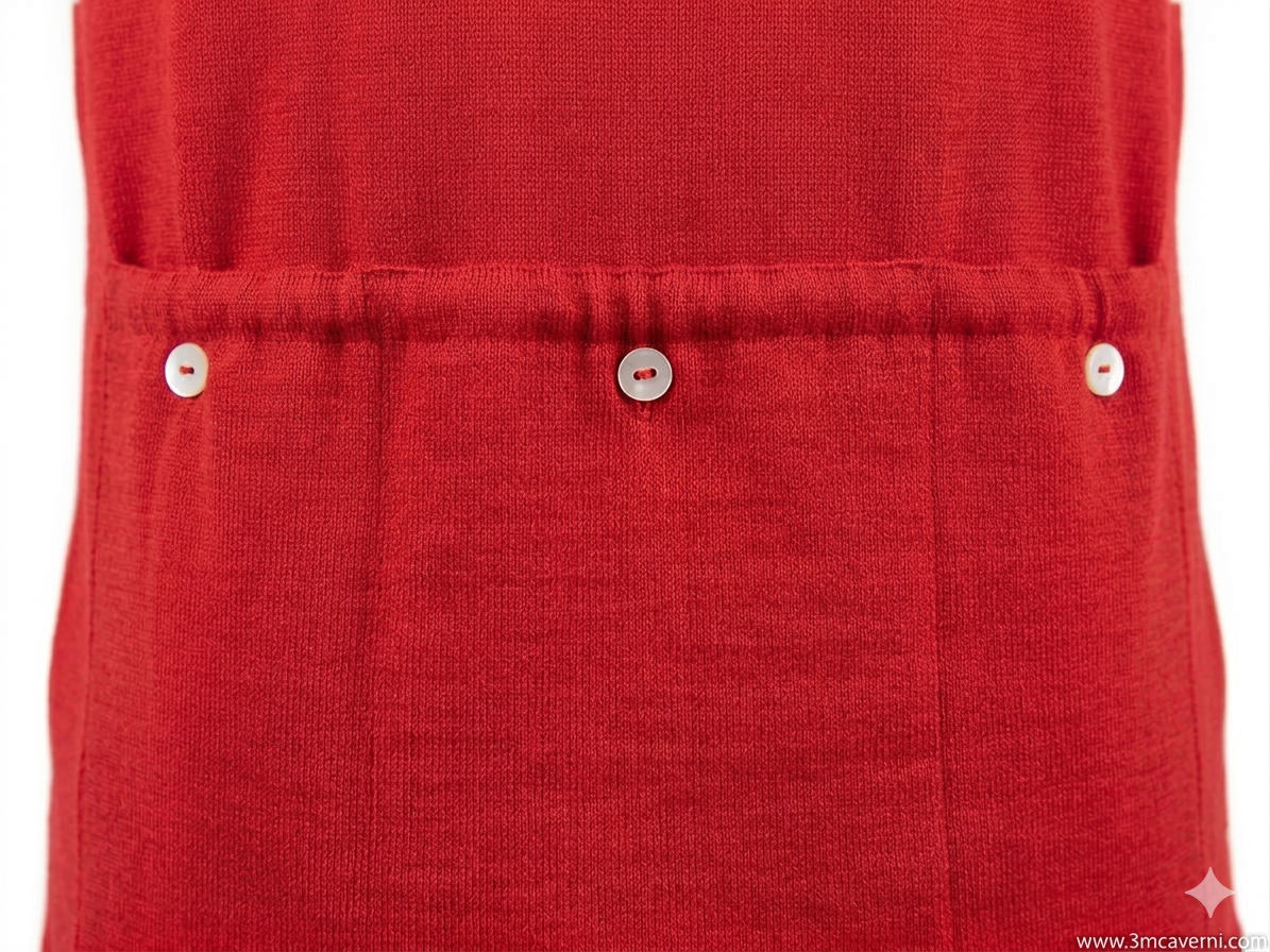 Maglia Ciclismo Vintage anni '70 Tricolore Italia – Lana Merino - immagine 4