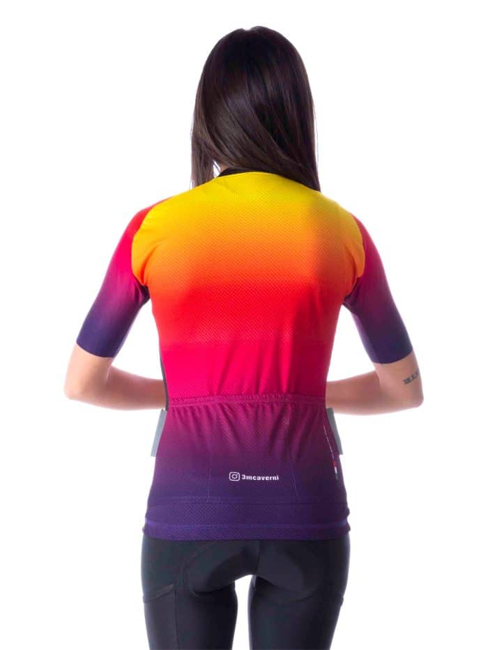 Maglia Arcobaleno Donna Zip Lunga - immagine 2