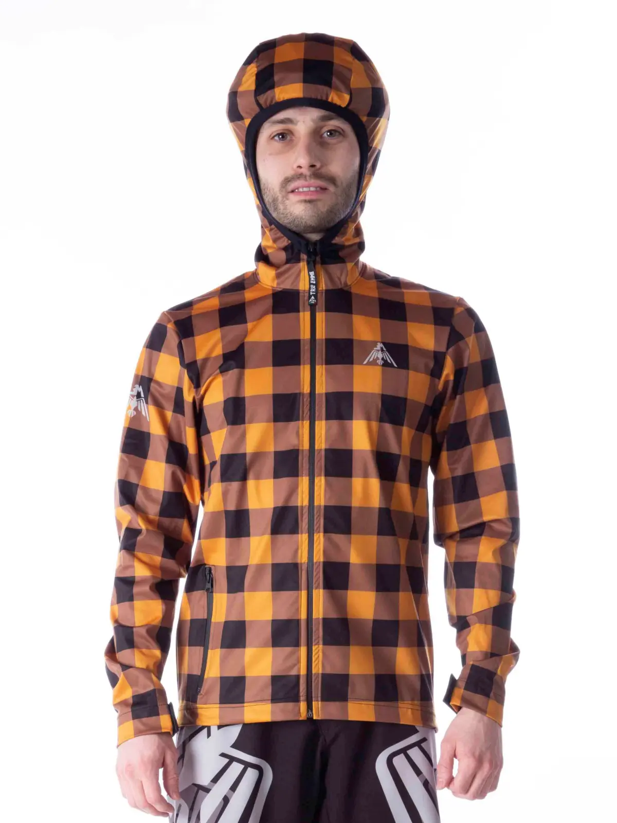 Giacca Termica Tartan Cappuccio - immagine 5