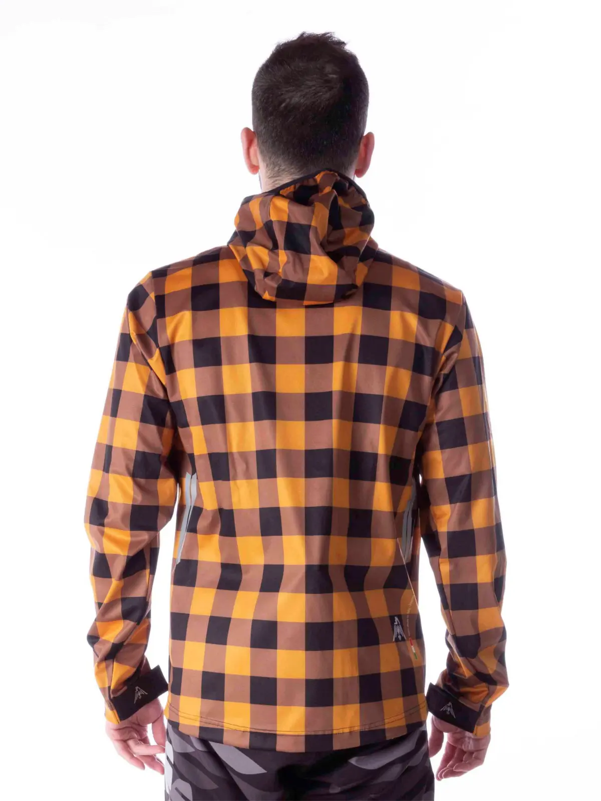 Giacca Termica Tartan Cappuccio - immagine 2