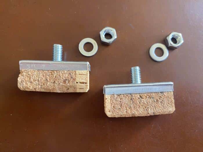 Freni Sughero per cerchi in legno 2pz - immagine 3