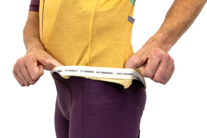 Maglia Gravel Lana Merinos Biscotto Zip Lunga - immagine 4