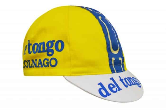 Cappellino Ciclismo vintage Estivo DEL TONGO COLNAGO