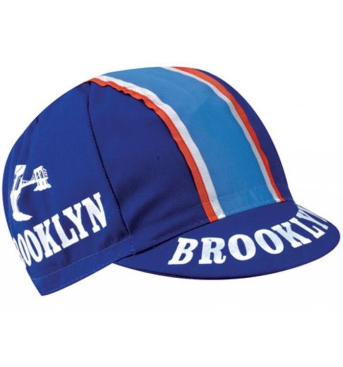 Cappellino Ciclismo vintage Estivo BROOKLYN blu