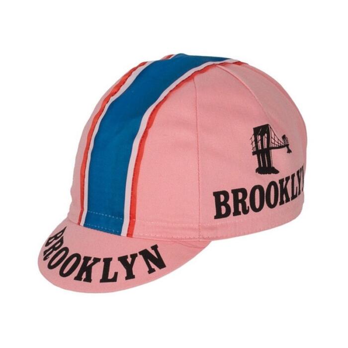 Cappellino Ciclismo vintage Estivo BROOKLYN rosa