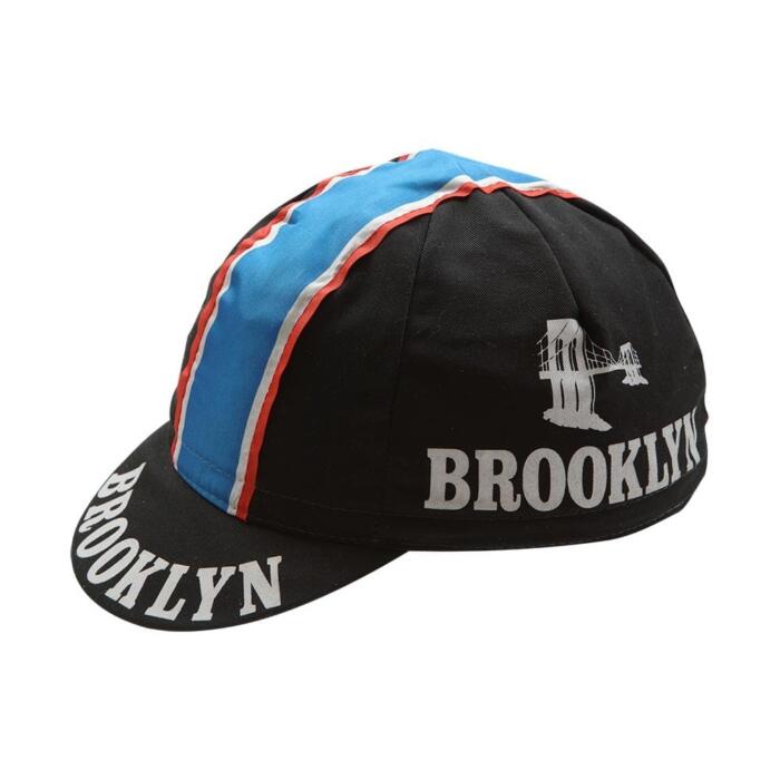 Cappellino Ciclismo vintage Estivo BROOKLYN nero