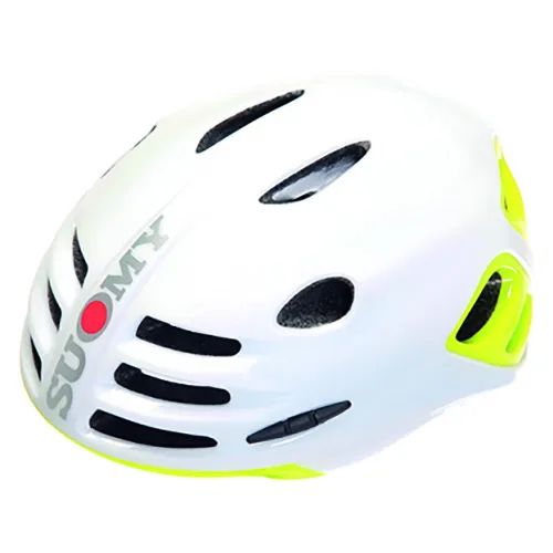 Casco Suomy Sfera Bianco Giallo Fluo