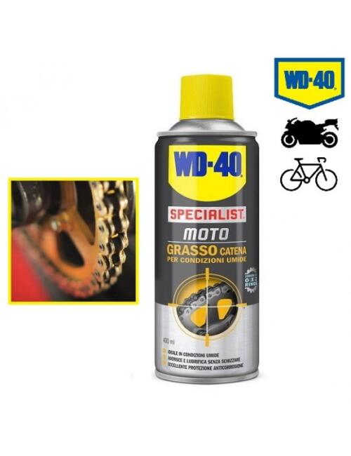 WD-40 MOTO GRASSO CATENA PER CONDIZIONI UMIDE 400ml